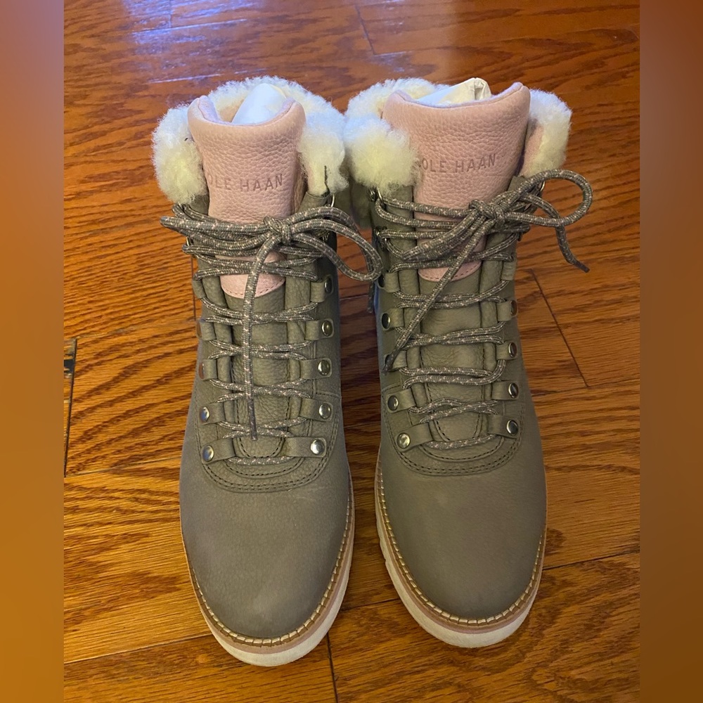SOLD Cole Haan ZeroGrand Explorer Boot size 8 1/2 (worn once)- offers welcome